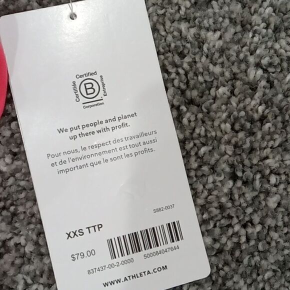 Athleta Transcend Skort. Coral petal pink color. Size XXS NWT - Picture 8 of 9